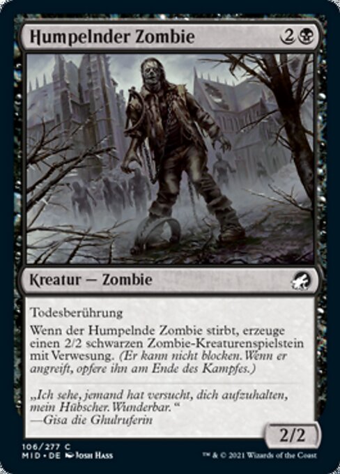 Hobbling Zombie