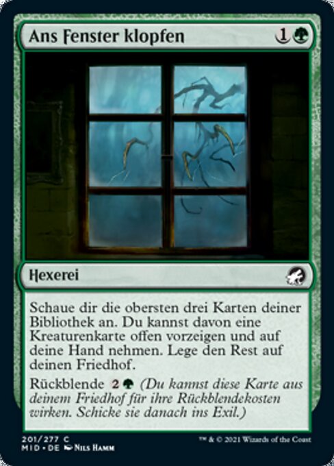 Tapping at the Window