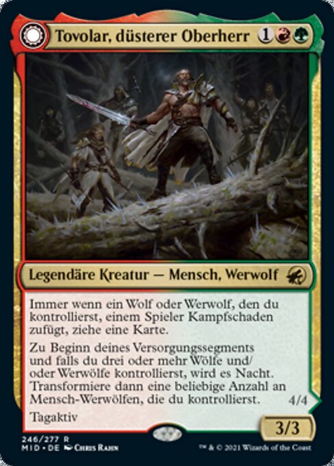 Tovolar, Dire Overlord // Tovolar, the Midnight Scourge