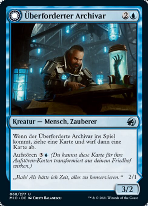 Overwhelmed Archivist // Archive Haunt