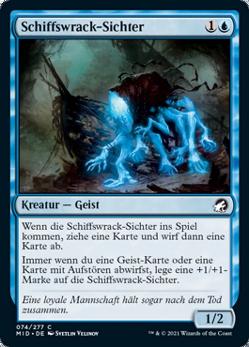 Schiffswrack-Sichter