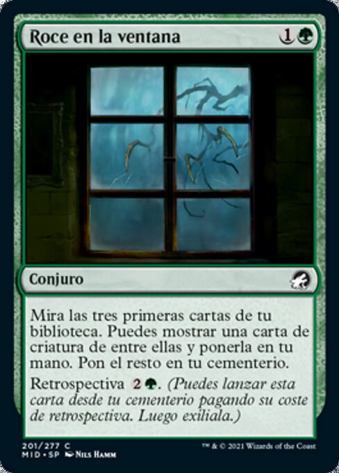 Tapping at the Window