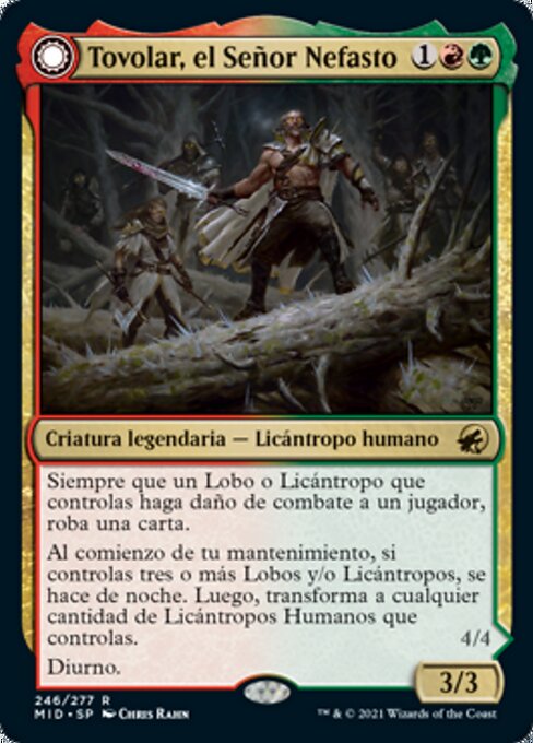 Tovolar, Dire Overlord // Tovolar, the Midnight Scourge