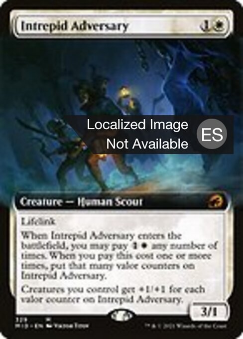 Adversario intrépido