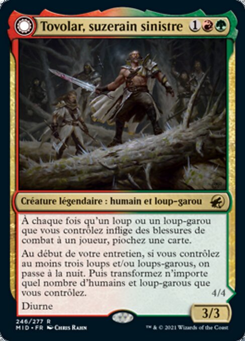 Tovolar, Dire Overlord // Tovolar, the Midnight Scourge