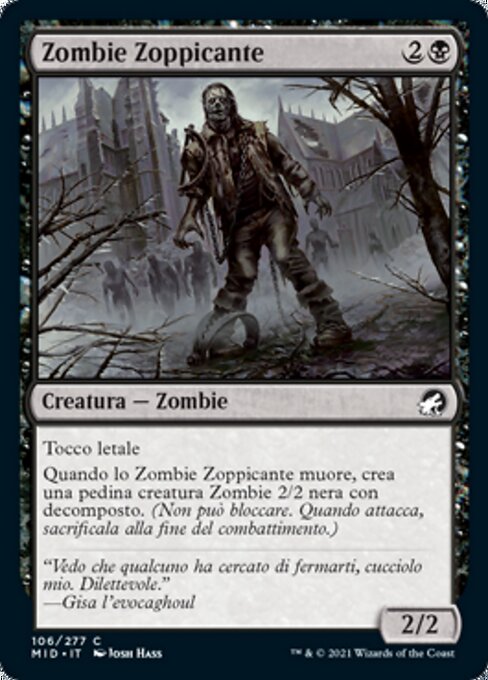 Hobbling Zombie