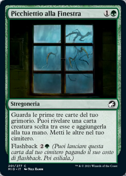 Tapping at the Window