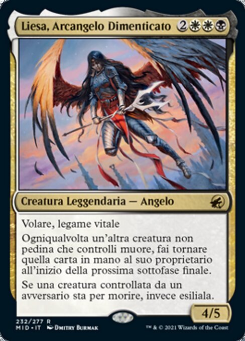 Liesa, Forgotten Archangel
