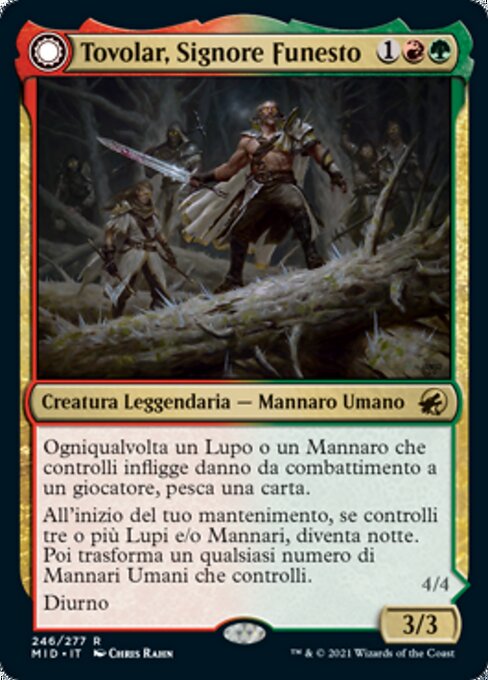 Tovolar, Dire Overlord // Tovolar, the Midnight Scourge