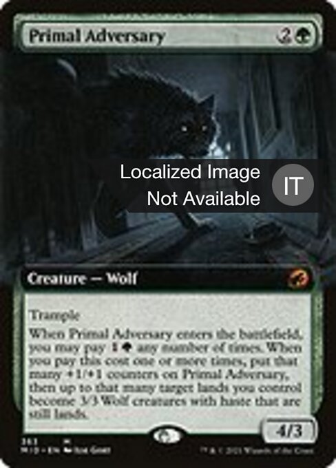 Primal Adversary