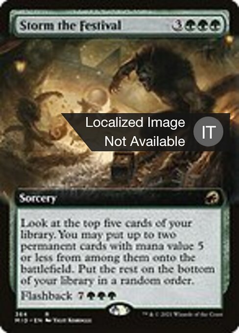 Assaltare il Festival