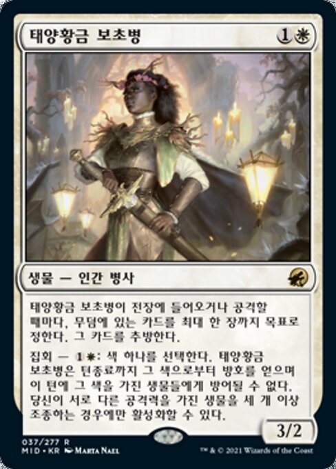 태양황금 보초병