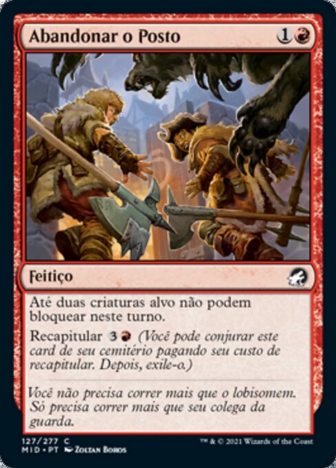 Abandon the Post