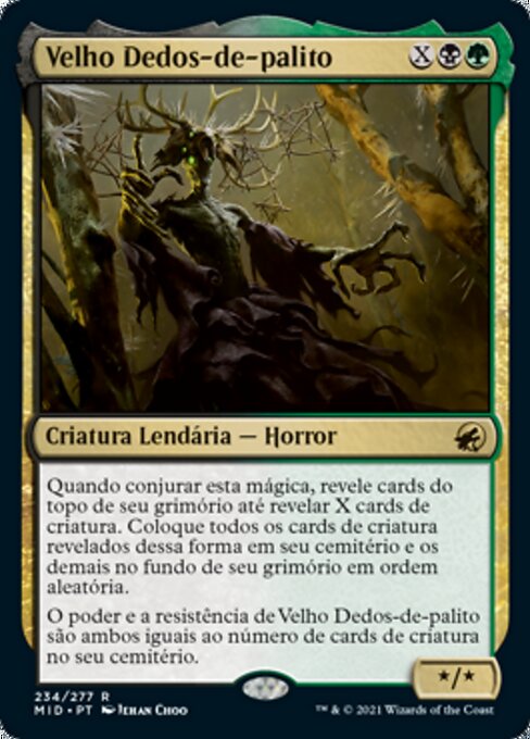 Velho Dedos-de-palito