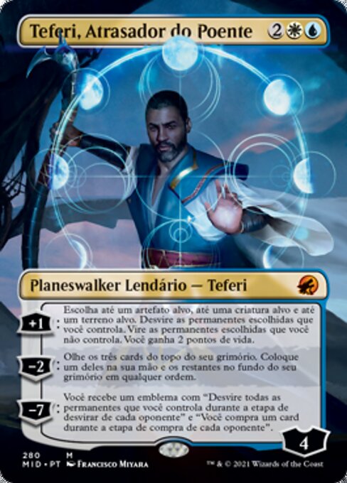 Teferi, Atrasador do Poente
