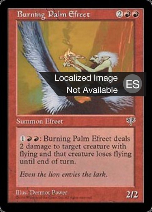 Efrit de la Palma Ardiente