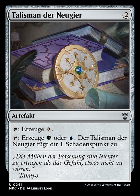 Talisman of Curiosity