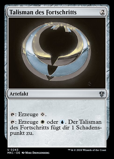 Talisman of Progress