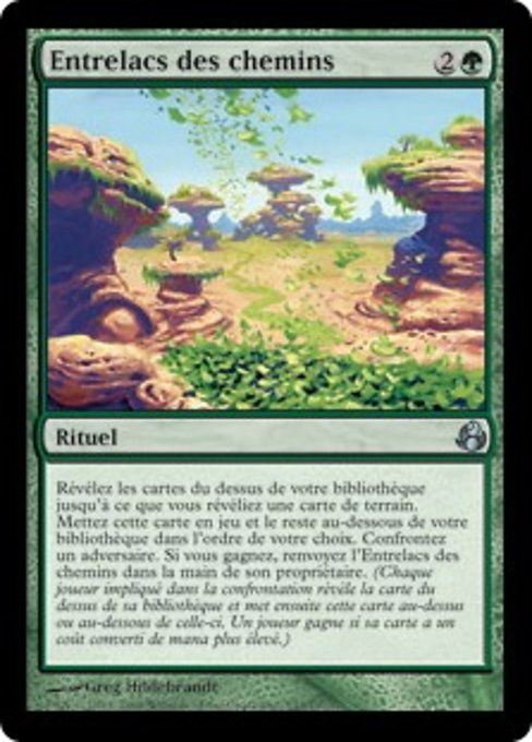 Entrelacs des chemins