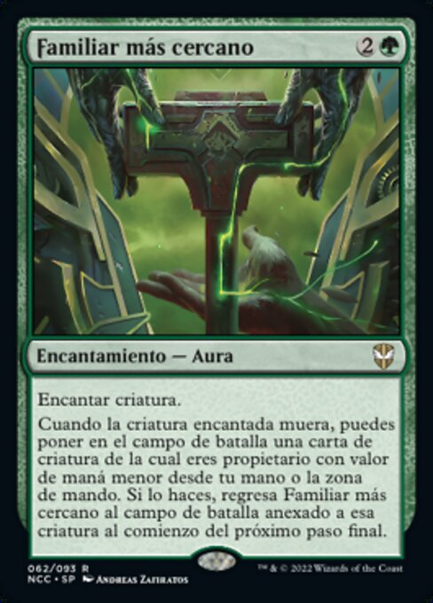 Familiar más cercano