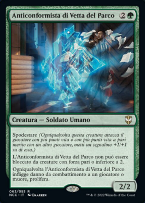 Anticonformista di Vetta del Parco