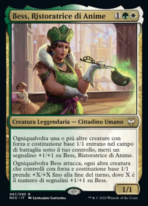 Bess, Ristoratrice di Anime