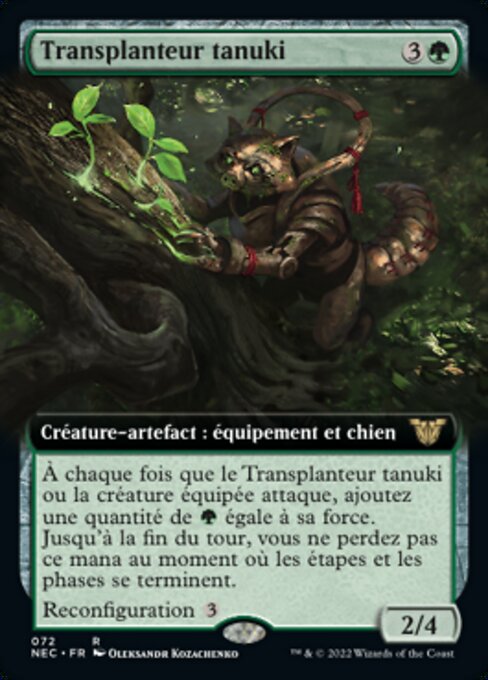 Transplanteur tanuki