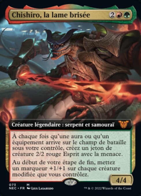 Chishiro, la lame brisée
