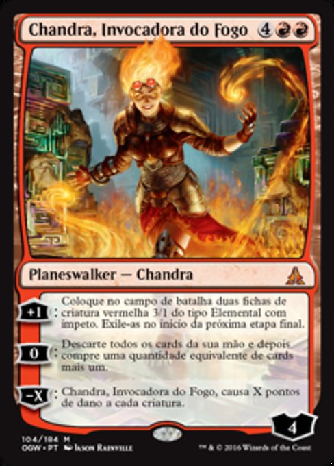 Chandra, Invocadora do Fogo