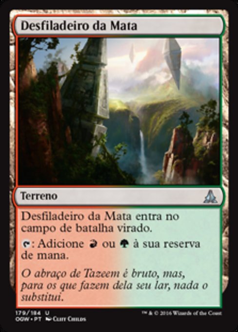 Desfiladeiro da Mata