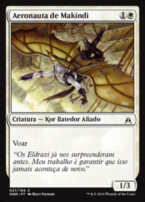 Aeronauta de Makindi