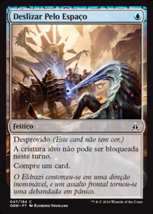 Deslizar Pelo Espaço