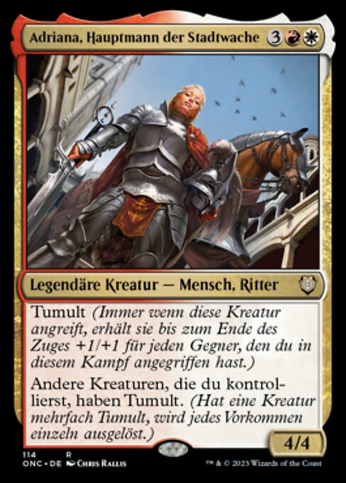 Adriana, Captain of the Guard