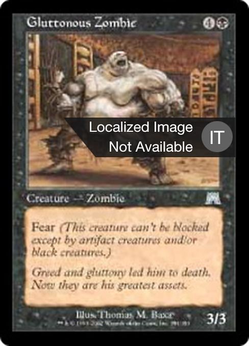 Gluttonous Zombie
