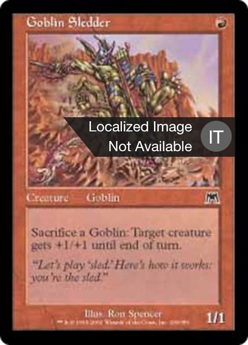 Goblin su Slitta