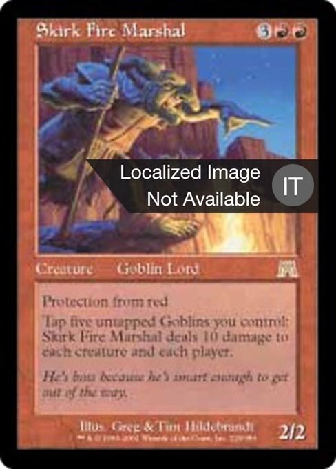 Maresciallo del Fuoco di Skirk