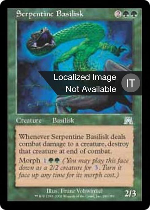 Basilisco Serpentino