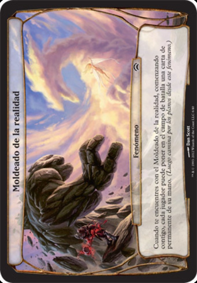 Moldeado de la realidad