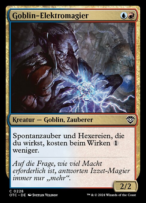 Goblin Electromancer