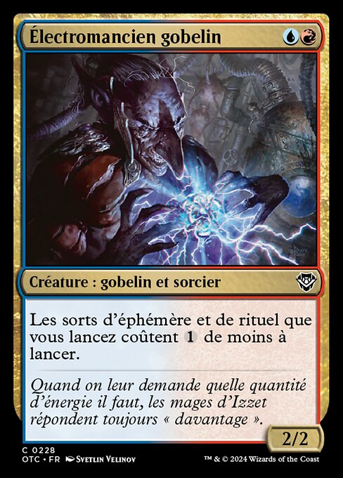 Goblin Electromancer