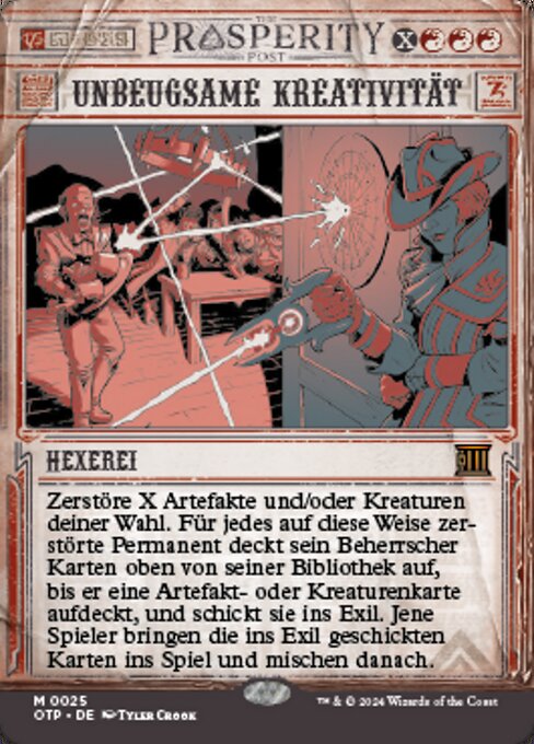 Indomitable Creativity