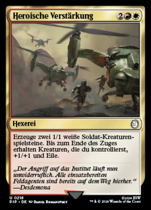 Heroic Reinforcements