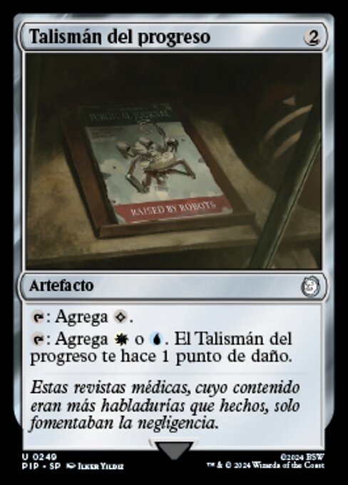 Talisman of Progress