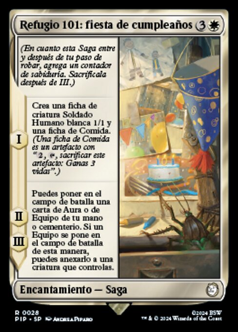 Refugio 101: fiesta de cumpleaños