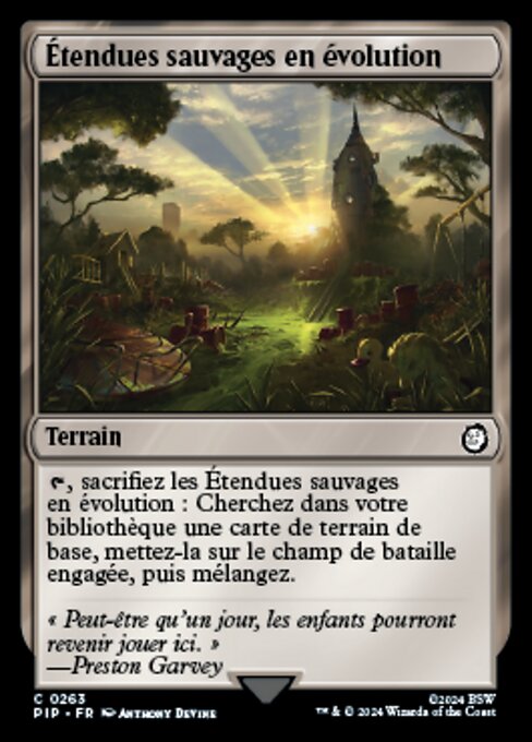 Evolving Wilds