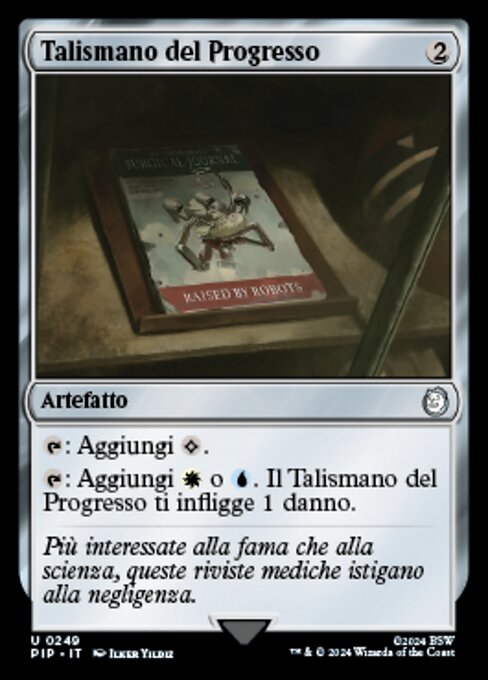 Talisman of Progress