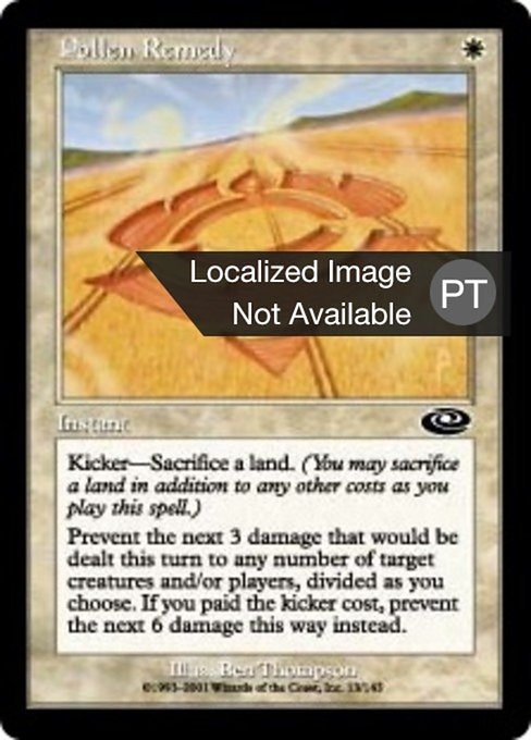 Tratamento de Pólen