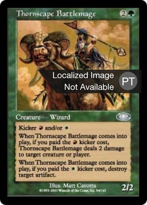 Mago de Batalha de Thornscape