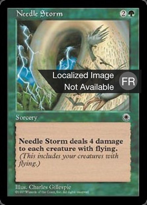 Needle Storm