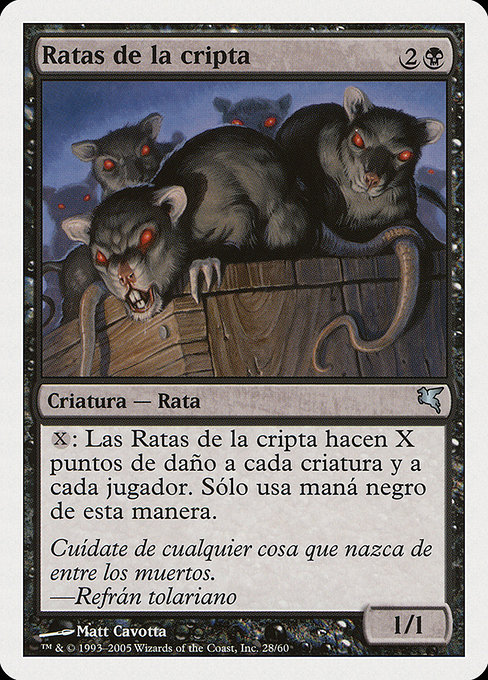 Ratas de la cripta